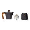 Cafetera Italiana Simple Cook Volterra 9 Tazas Negro