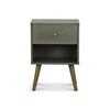 Velador CIC Munich Gales 1 Cajón Olivo