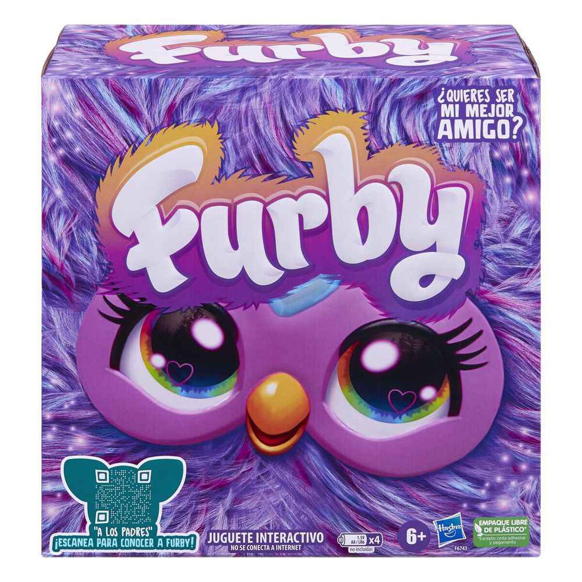 Furby peluche Interactivo Morado