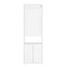 Mueble Organizador Plegable Vekkahome Plegable Blanco