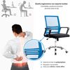 Silla de Escritorio Arthome Santiago Negra Azul