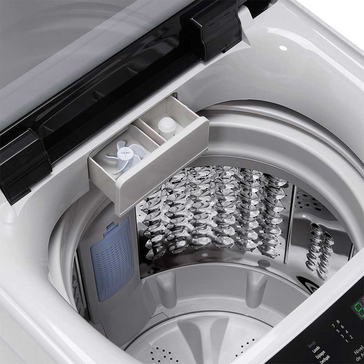 Lavadora LG WT9EL 9 Kg Middle Free Silver