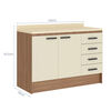 Mueble De Cocina Vekkahome Mia Beige