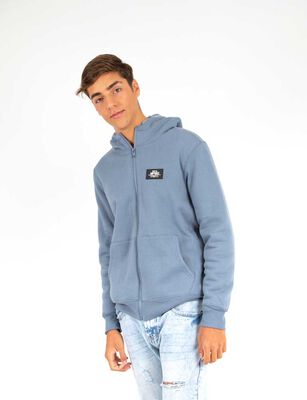 Imagen 1 del producto Polerón Hombre Icono Celeste, Negro