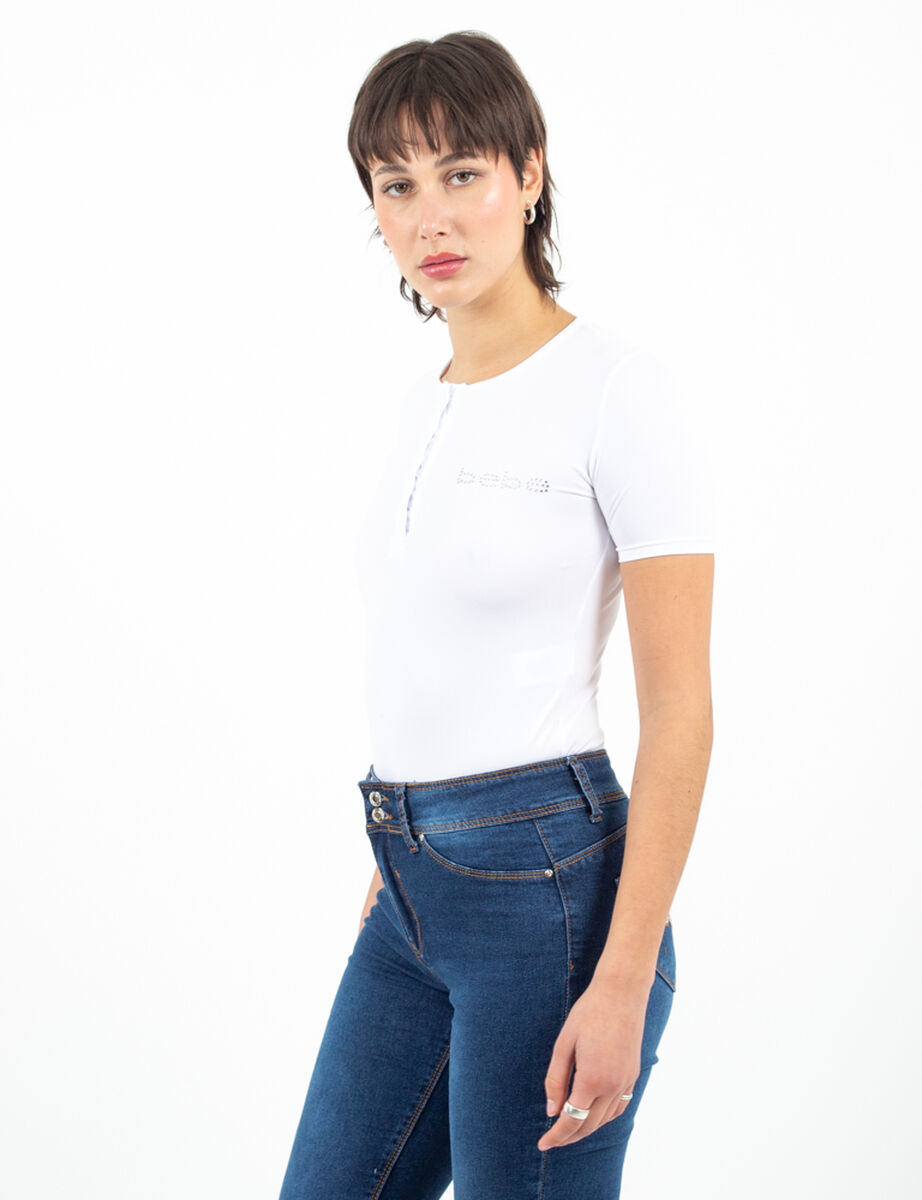 Body Manga Corta Mujer Bebe