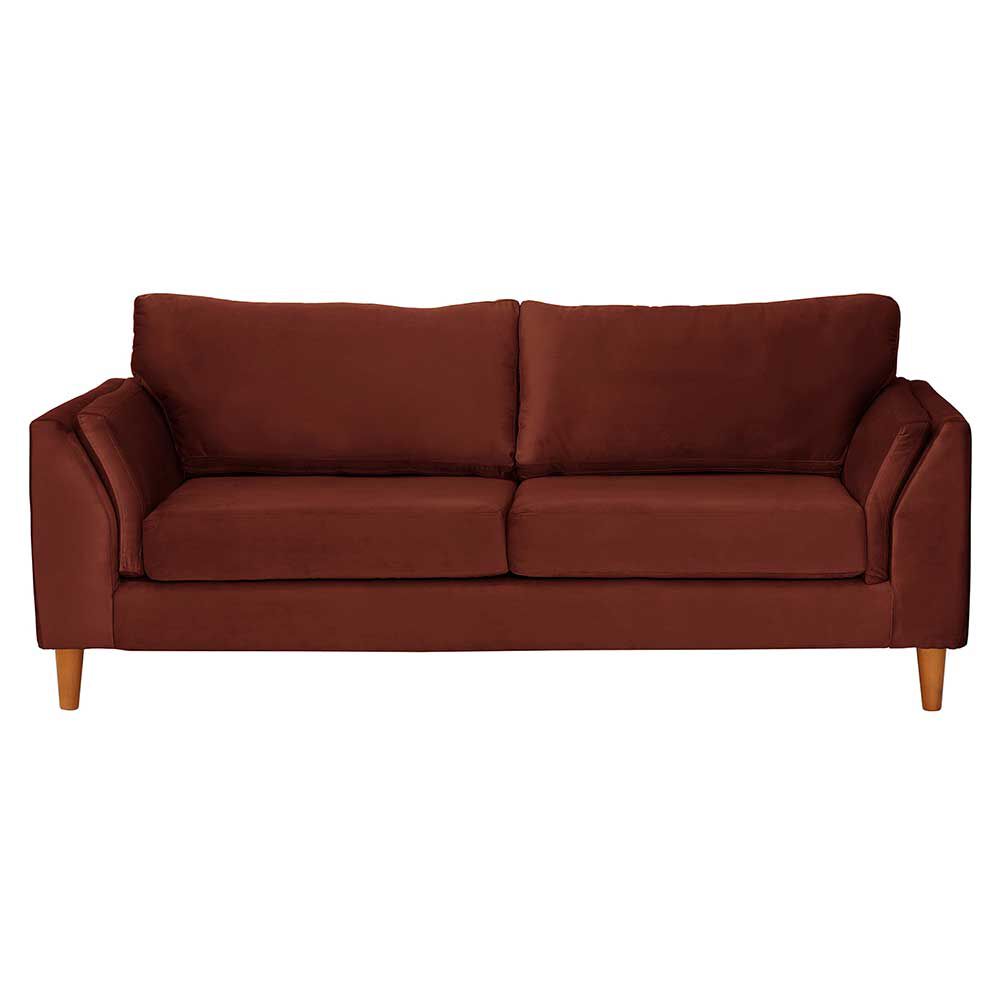 Sofá Latam Home Milan 3 Cuerpos Chocolate