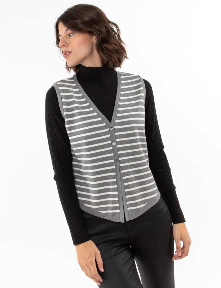 Sweater Sin Mangas Zibel