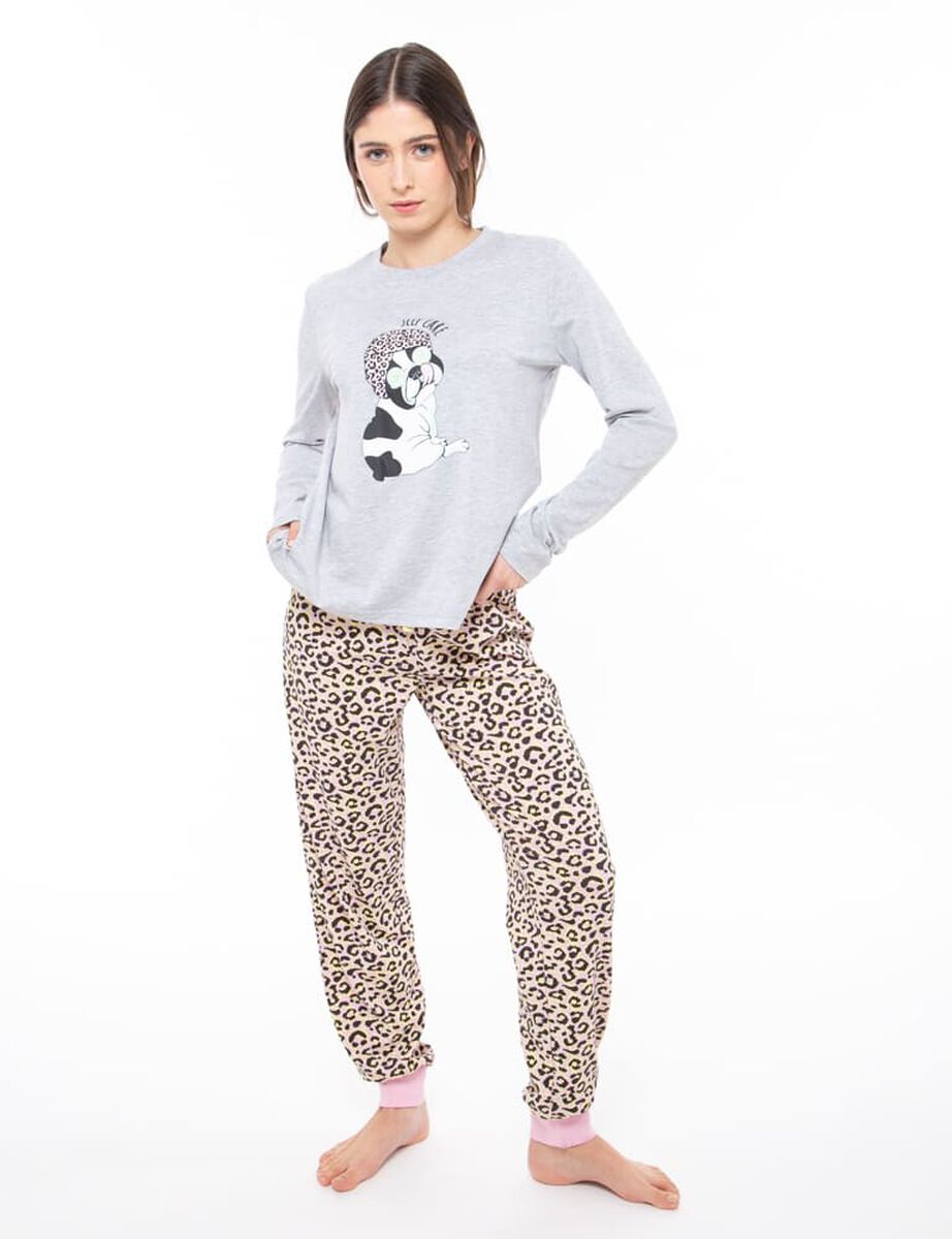 Pijama Animal Print Mujer Icono