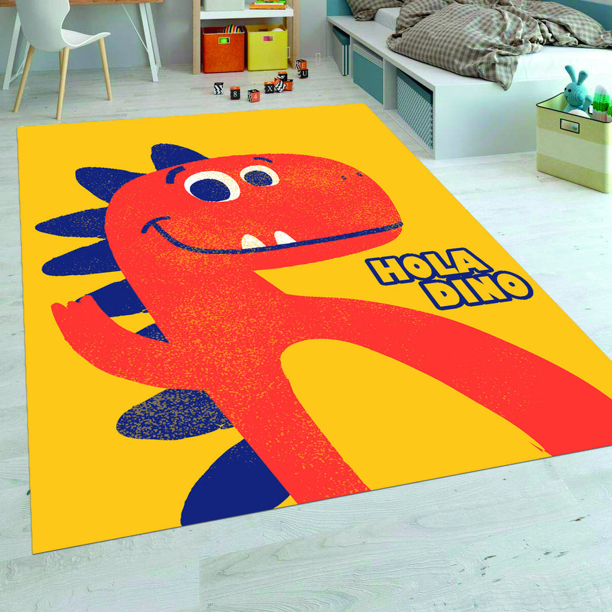 Alfombra Davanti Hola Dino 140 x220 Hola Dino