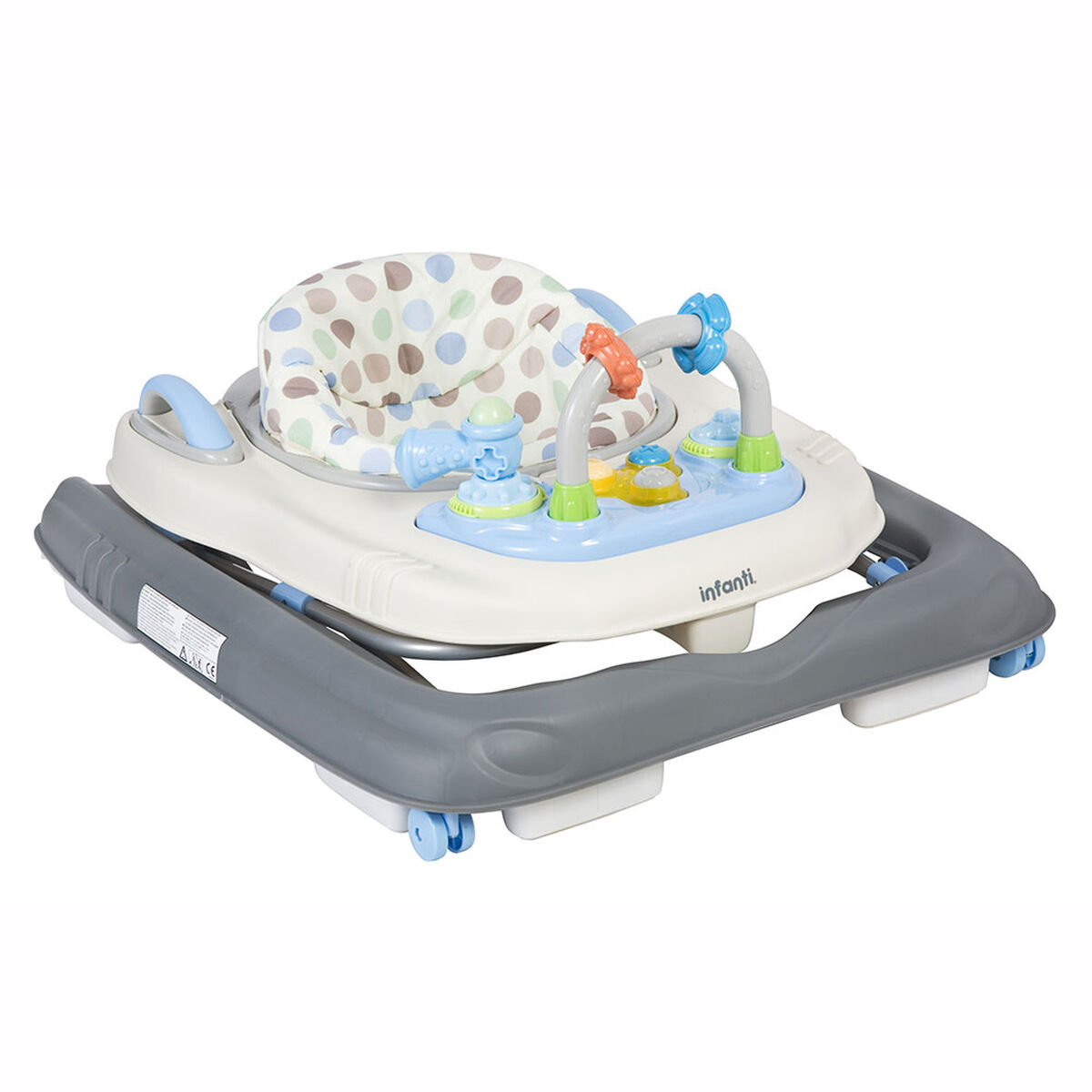 Andador Happy Sttep 2 en 1 BG-0416 Gris