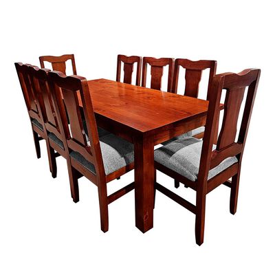 Imagen 1 del producto Juego de Comedor Living Factory Teka 8 Sillas Gris