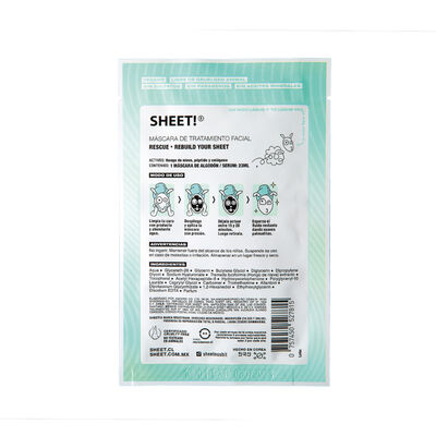 Imagen 2 del producto Mascarilla Rescue Sos De Colágeno Vegano De Champiñón Sheet