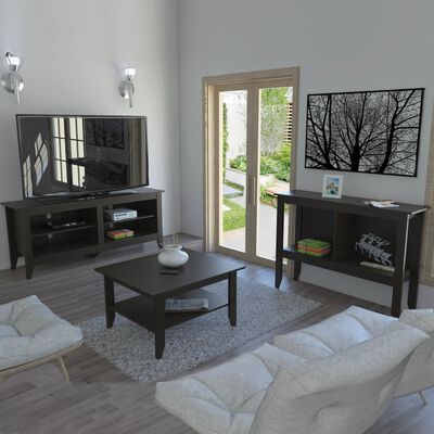 Rack TV + Arrimo + Mesa de Centro TuHome Essential