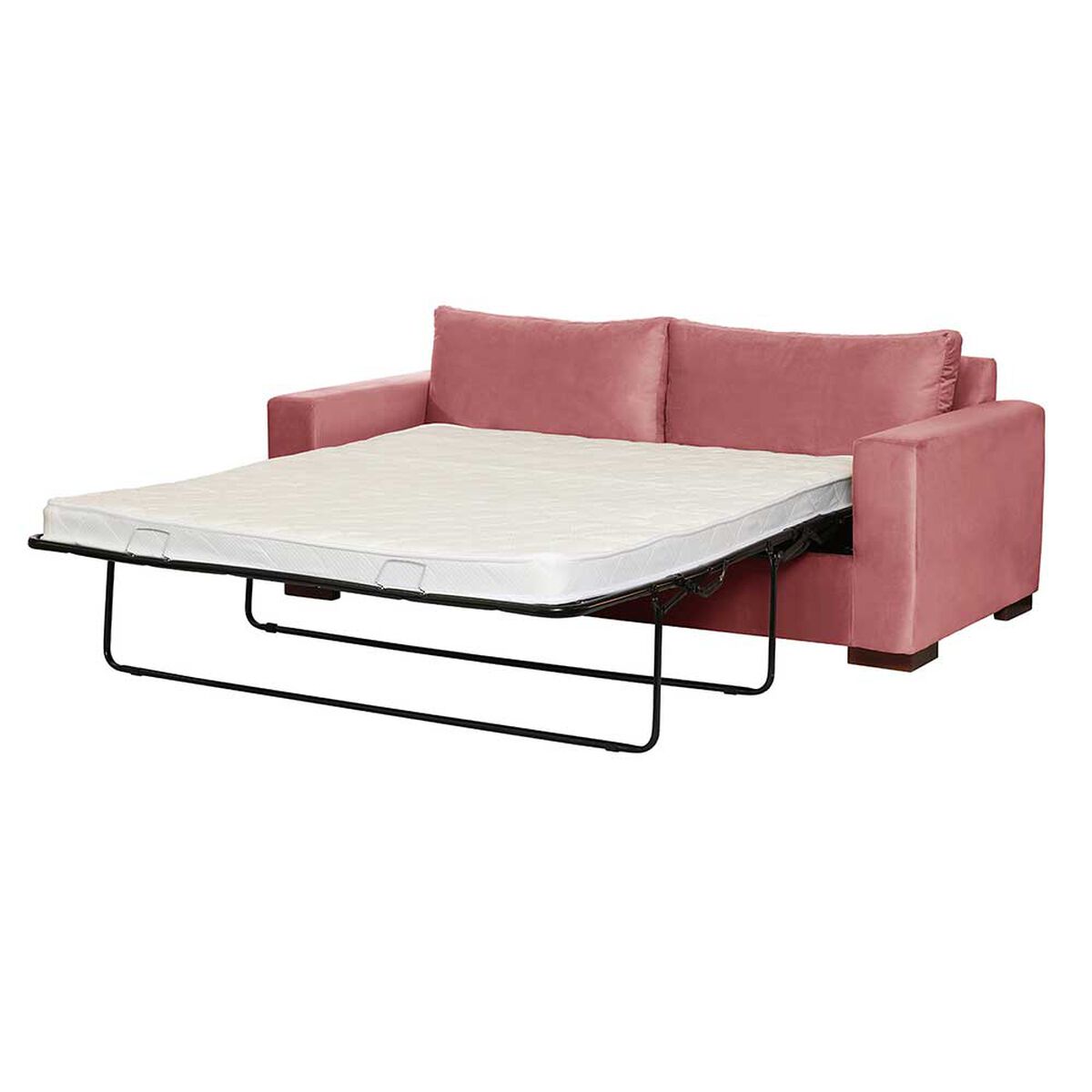 Sofá Cama Latam Home Livorno 3 Cuerpos Palo Rosa