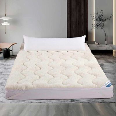 Imagen 2 del producto Topper Sherpa Illusions King Microfibra Blanco