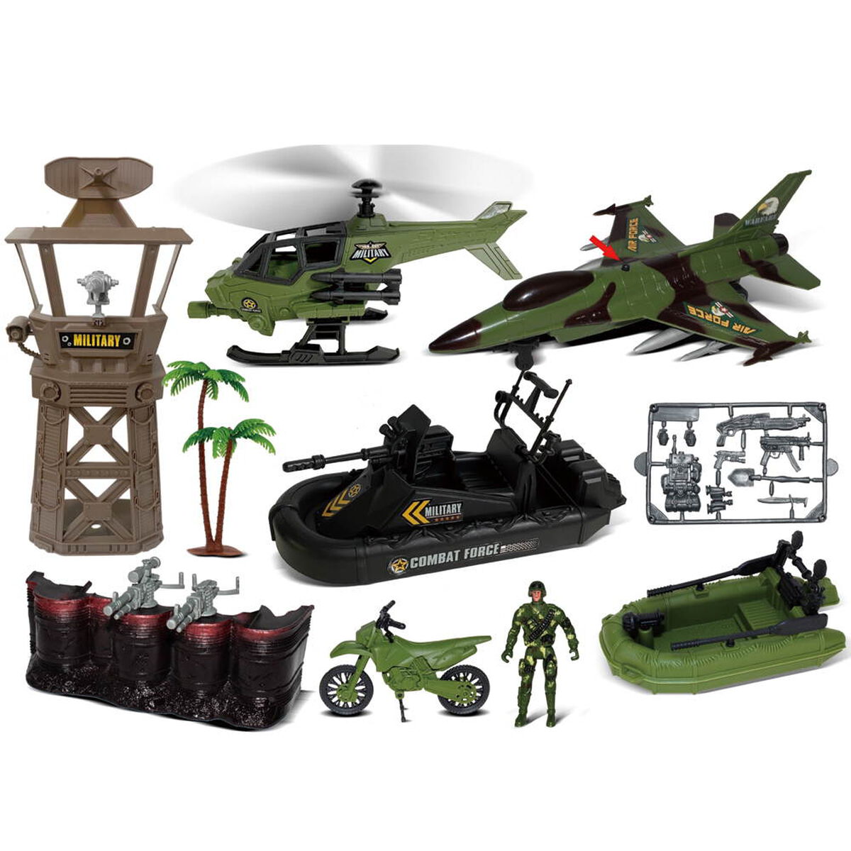Set Militar Super Power Real Hero