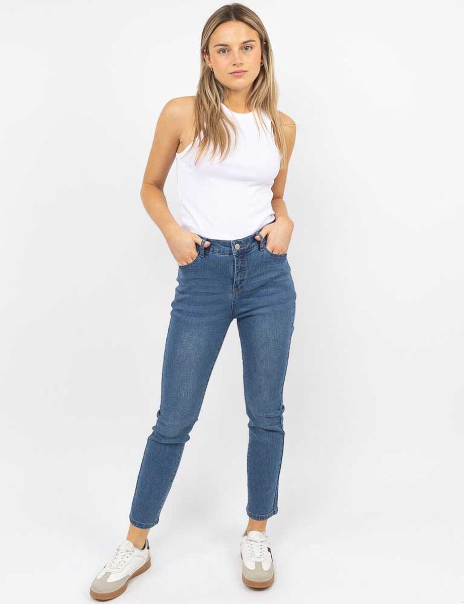 Jeans Skinny Push Up Mujer Icono