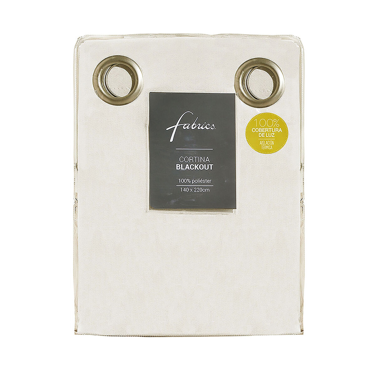Cortina Fabrics Blackout 140 x 220 cm Crudo
