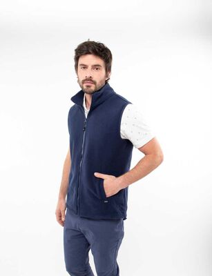 Imagen 1 del producto Polerón Sin Mangas Hombre Portman Club Navy, Negro