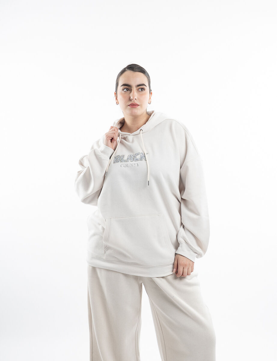 Poler&oacute;n Deportivo Mujer Black County