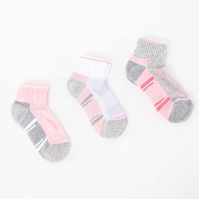 Imagen 1 del producto Pack 3 Calcetas de Algodón Rosado Mujer Calvin Klein