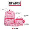 Triple Pack 5XT Mochila Niña Xtrem Unicornio Púrpura