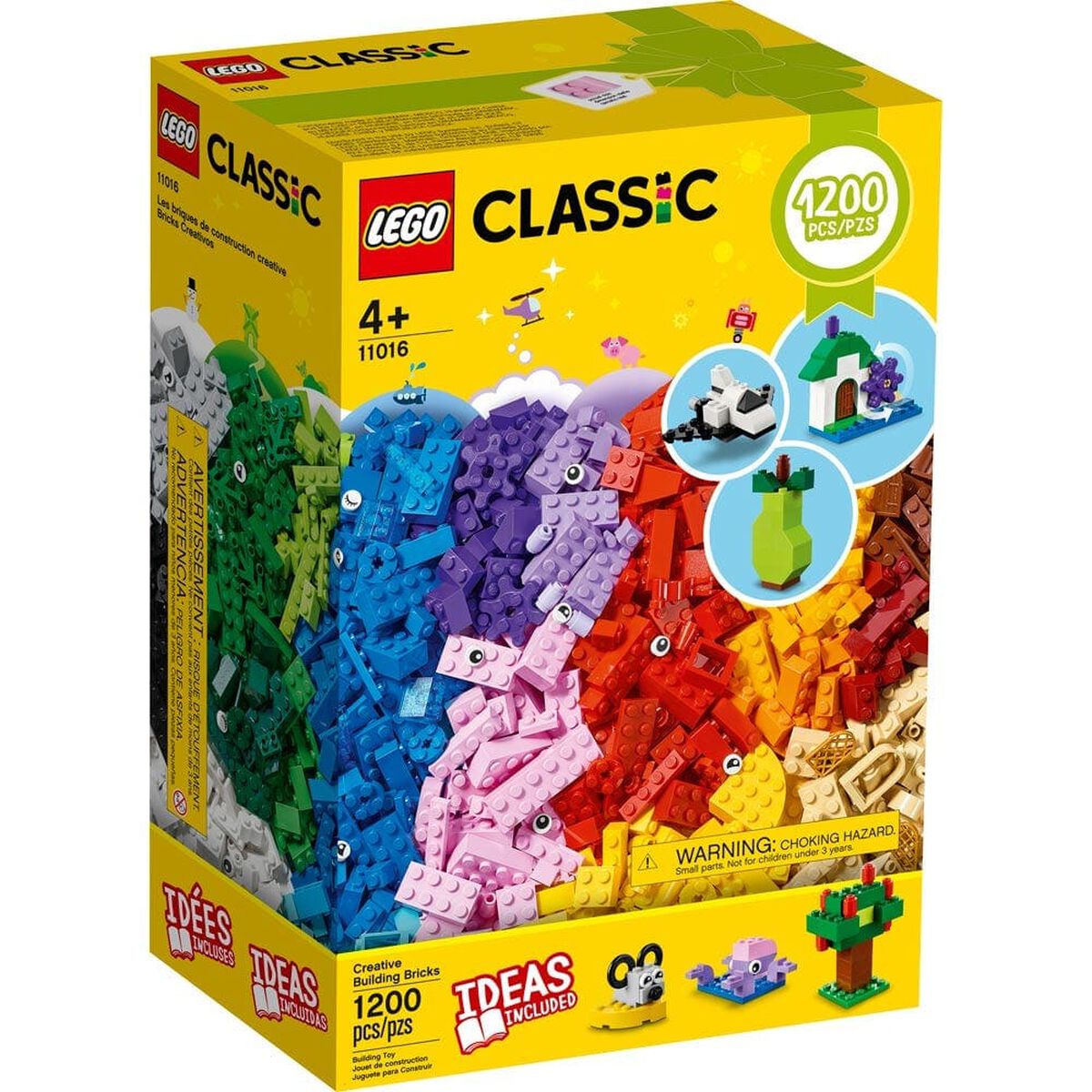 Caja Bricks Creativos 1200 Piezas Lego