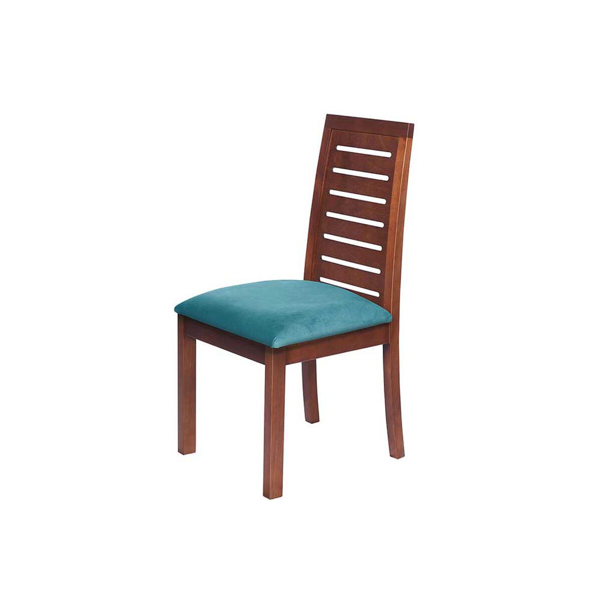 Silla Latam Home Tenerife Tela Velvet Turquesa