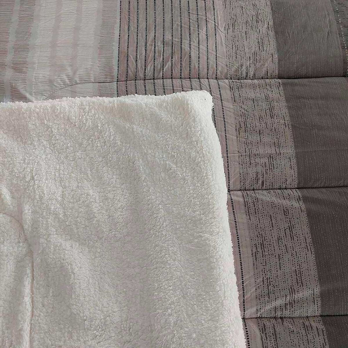 Plum&oacute;n Sherpa Estampado Illusions 2 Plazas Oliver