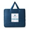 Quilt American Family 1,5 Plazas Trama Azul