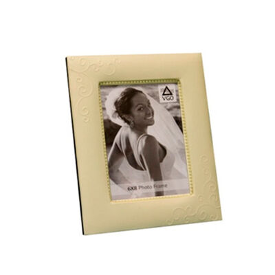 Imagen 1 del producto Portaretrato VGO Cuero Boda con Perlas 15x21 cm