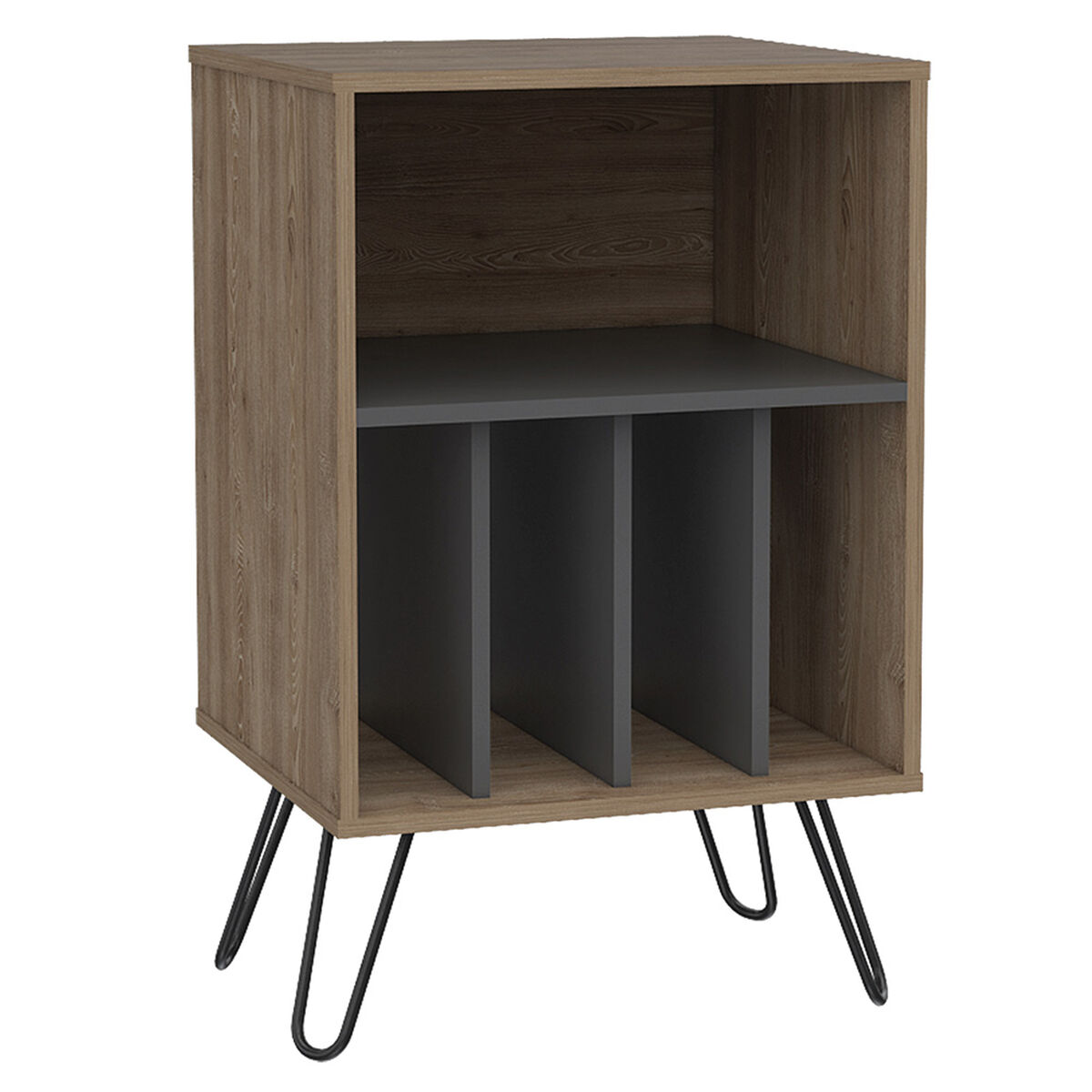 Mueble Funcional  TuHome Vassel Miel/Plomo