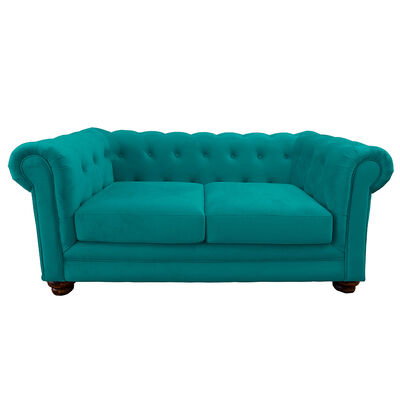 Sofá Latam Home Florencia 2 Cuerpos Turquesa