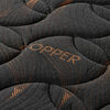Cama Europea Celta Copper Black Super King + Respaldo + Veladores Concept