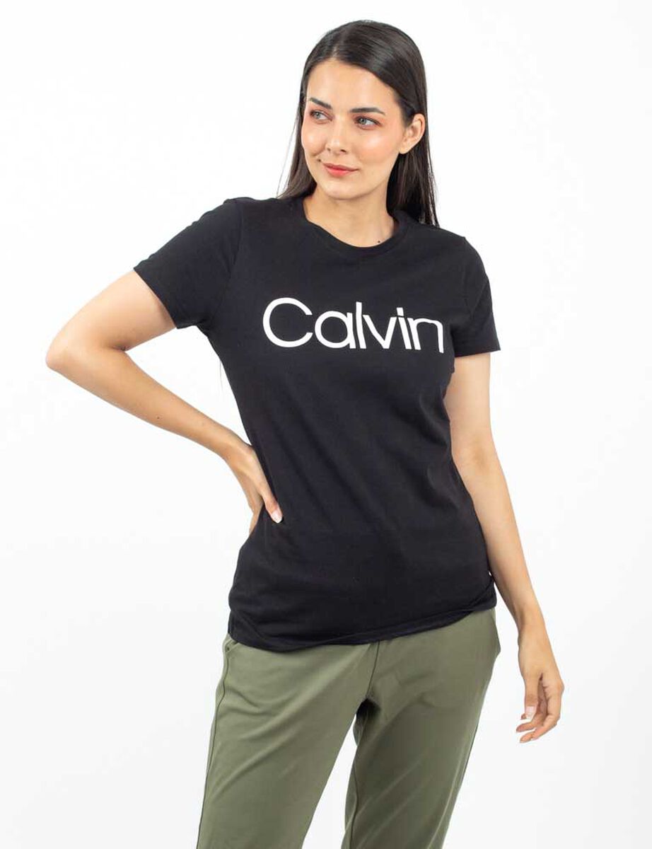 Polera de Algodón Casual Mujer Calvin Klein