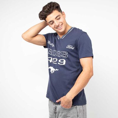Polera Ford Manga Corta Hombre Icono