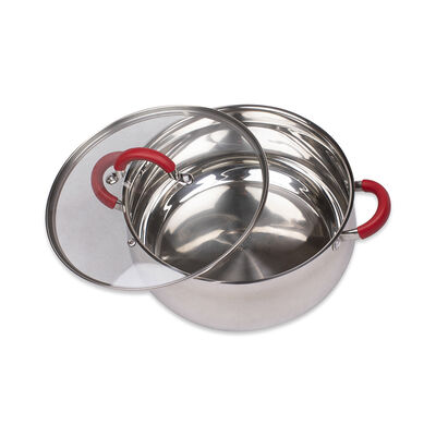 Imagen 2 del producto Cacerola Acero Inoxidable Doral Nizza Curve 24 x 12 cm