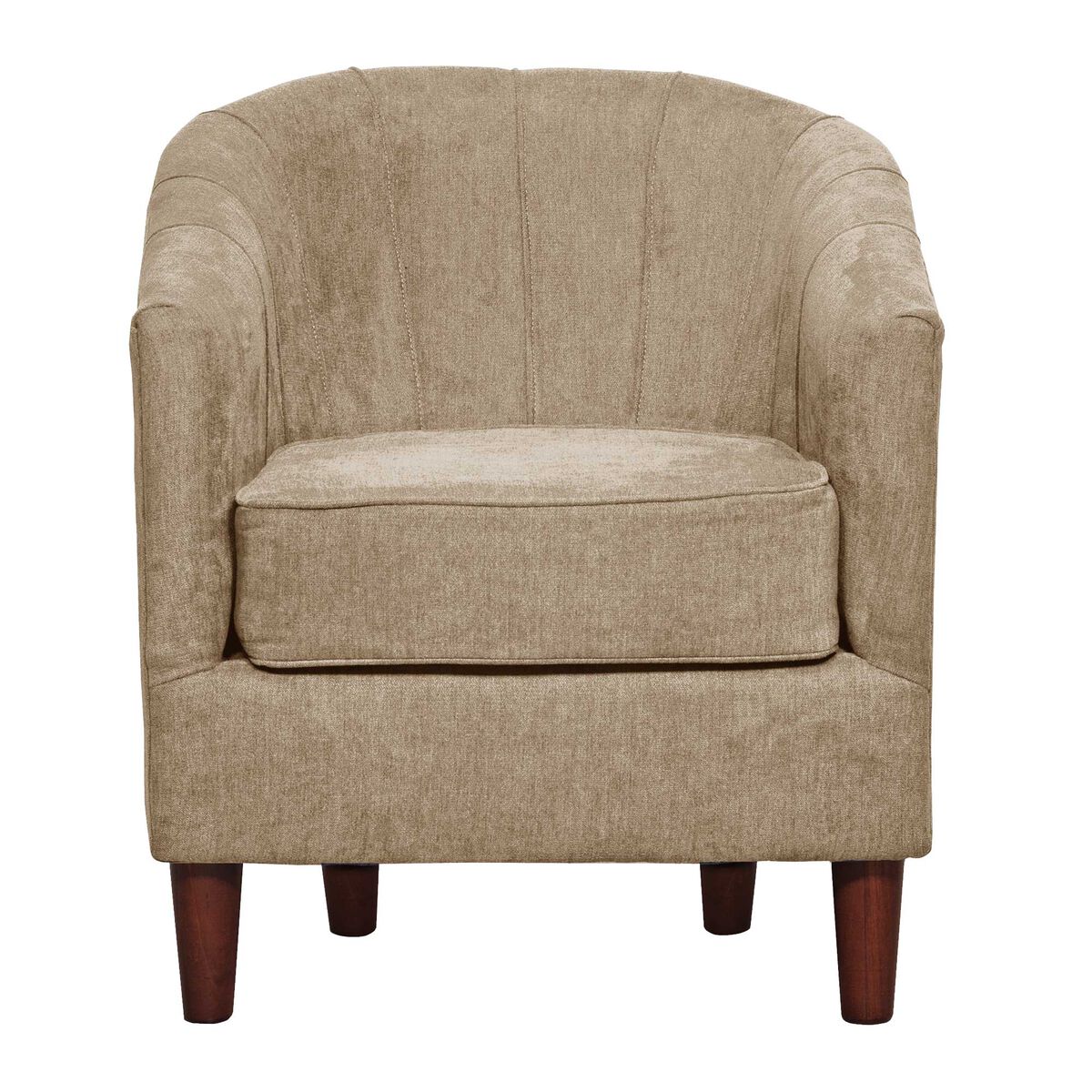 Juego de Living Innovamuebles Rio Sofá 2 Cuerpos + Dos Sillones 1 Cuerpo Beige