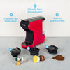 Combo Cafetera EasyWays Milano Coffee 3 en 1 Rojo + Espumador de Leche Milano Milk 4 en 1