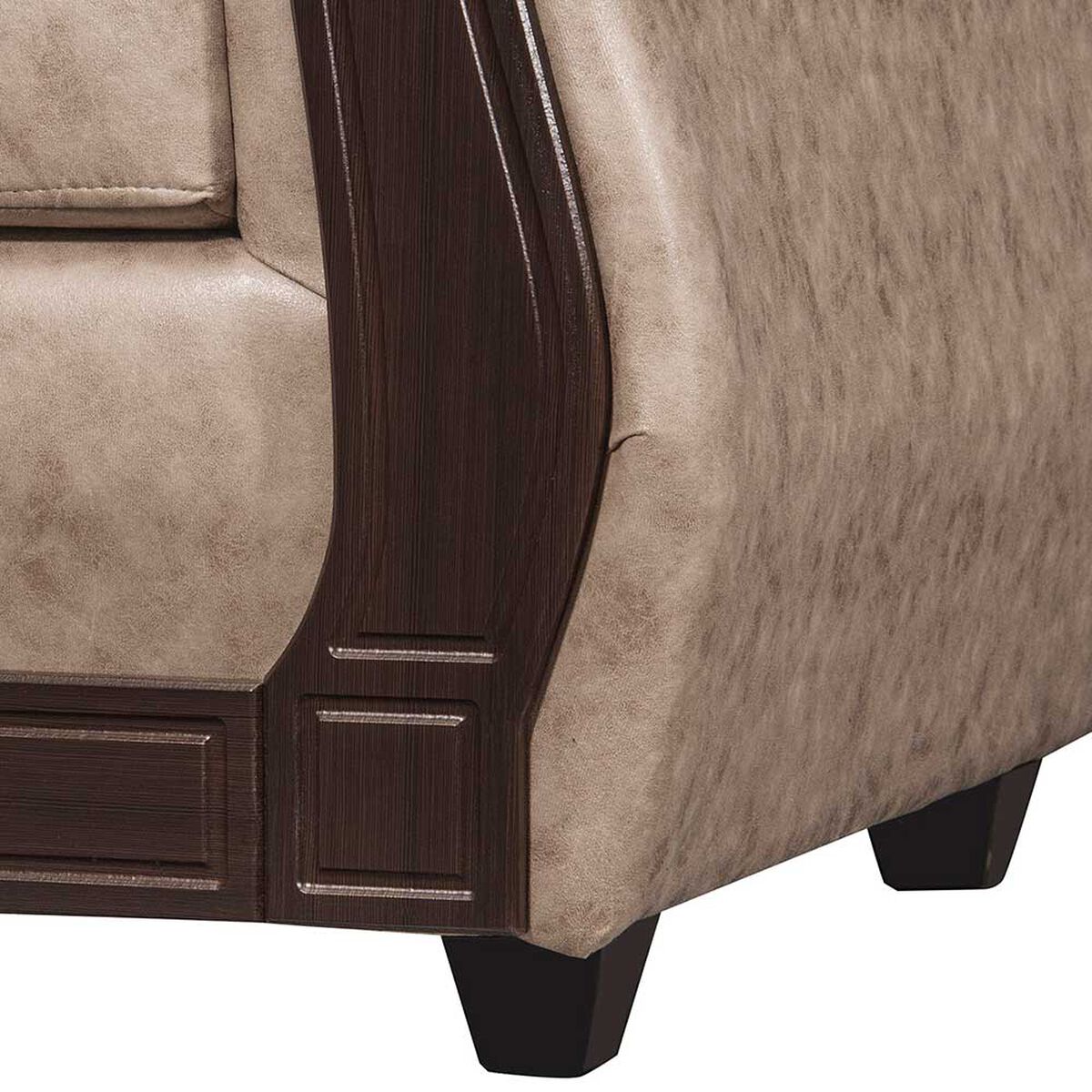 Sof&aacute; Black Factory Sofia 2 Cuerpos Beige