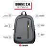 Mochila Notebook Xtrem Bronx 2.0 5XT Gris Oscuro 16"