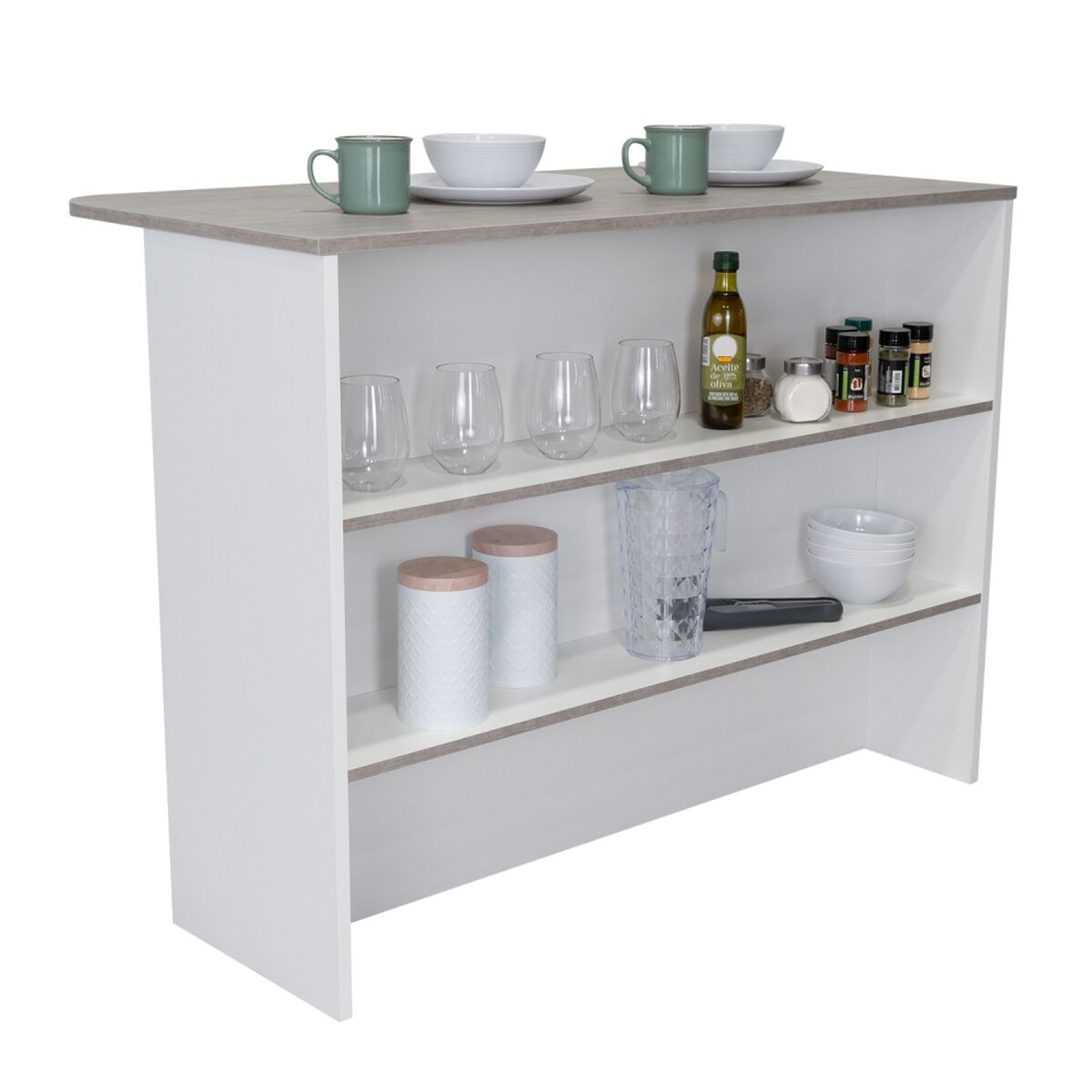 Mueble cocina Tuhome, Barra auxiliar BBT3837