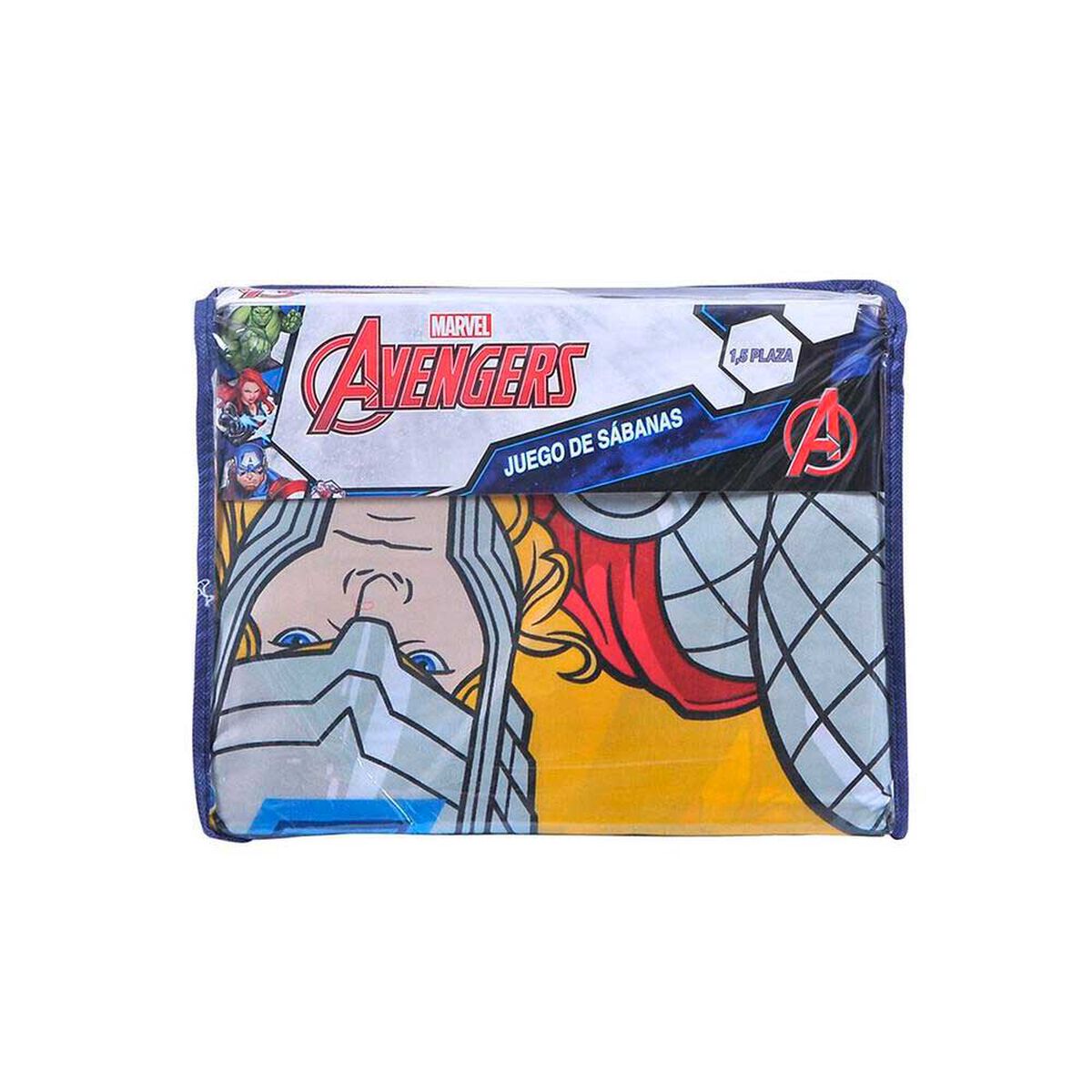 Juego de S&aacute;banas Disney 1,5 Plazas Avengers All
