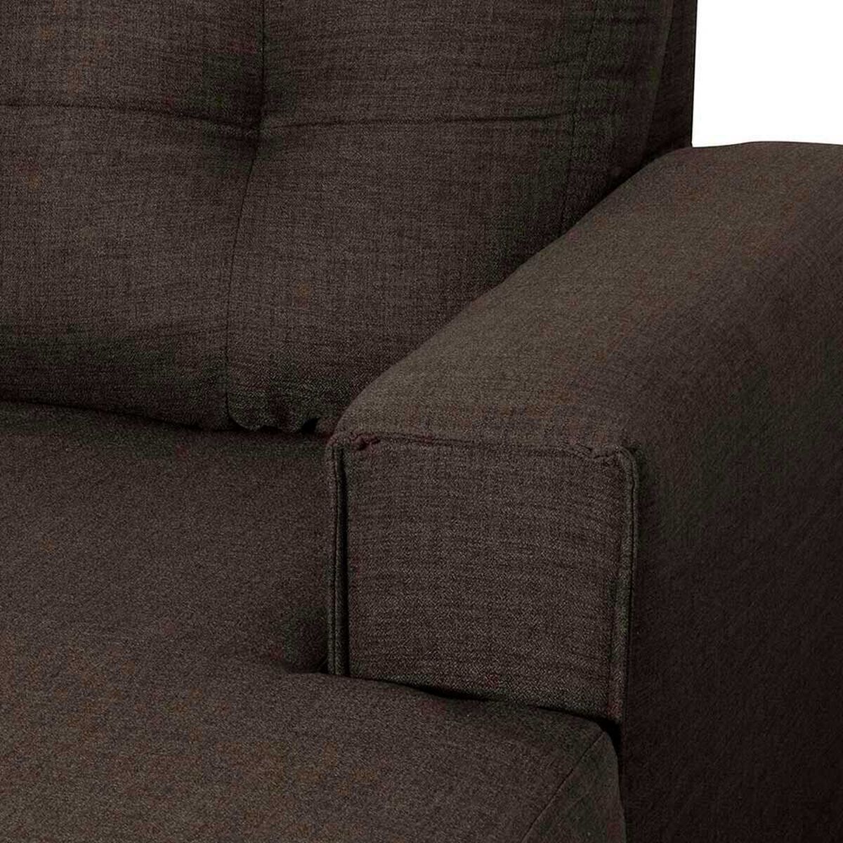 Sof&aacute; Seccional Black Factory Ranger 4 Cuerpos Caf&eacute;