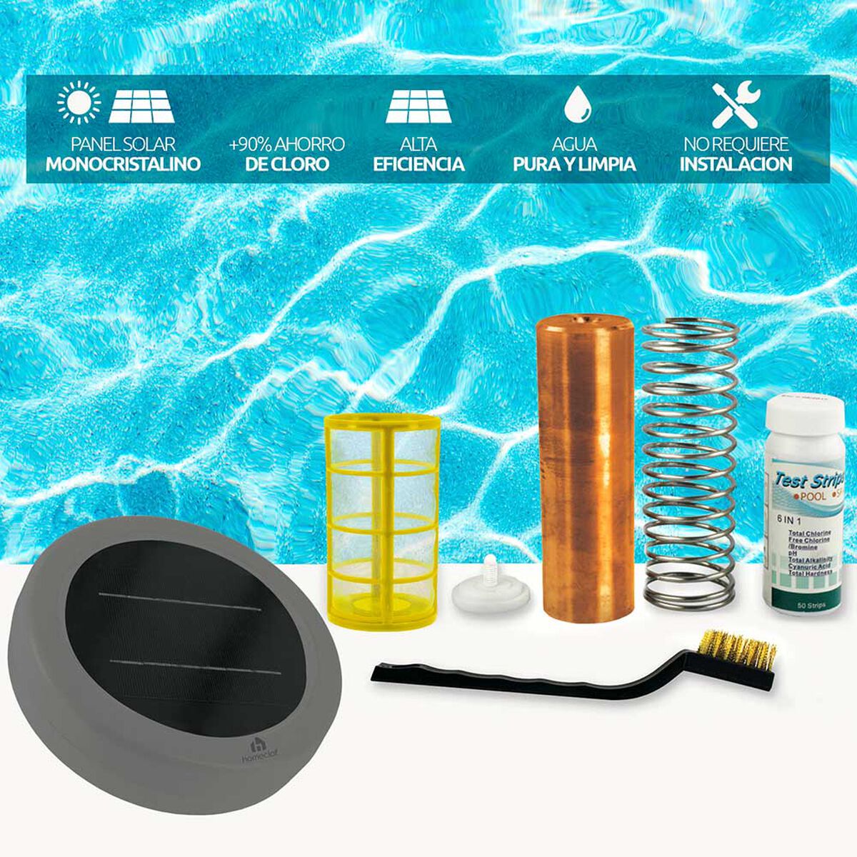 Ionizador Solar Piscina Homeclaf