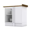 Mueble de Cocina Home Mobili Americana Blanco