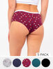 Pack 5 Calzones Pantaletas Mujer Tommy Hilfiger