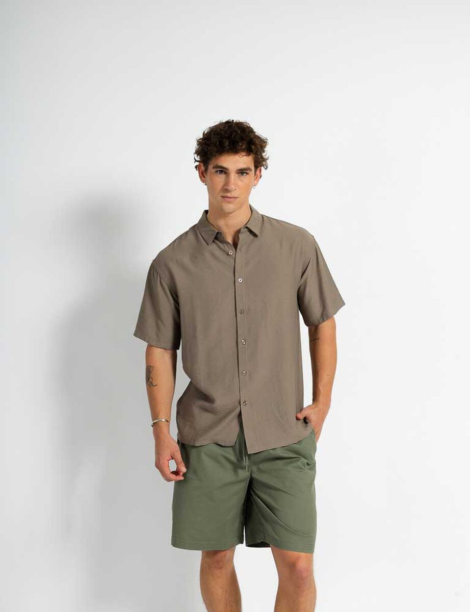 Camisa Manga Corta Hombre Icono