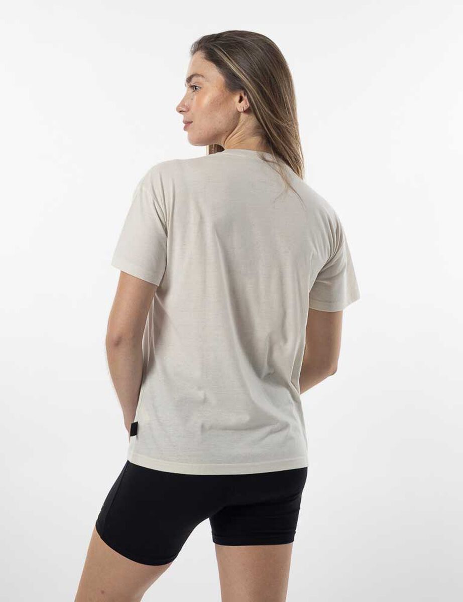 Polera Deportivo Manga Corta Mujer Black County