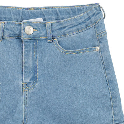 Imagen 2 del producto Short Niña Chess Azul